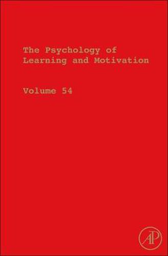 Cover image for The Psychology of Learning and Motivation: Advances in Research and Theory