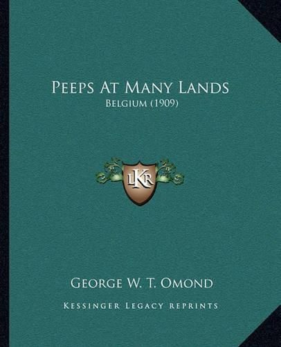 Peeps at Many Lands: Belgium (1909)