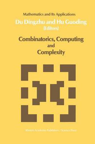 Cover image for Combinatorics, Computing and Complexity