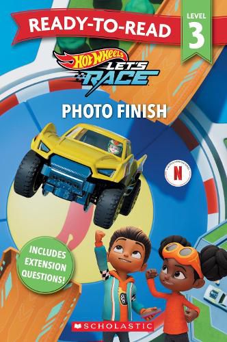 Cover image for Hot Wheels Let's Race: Photo Finish - Ready-to-Read Level 3 (Mattel)