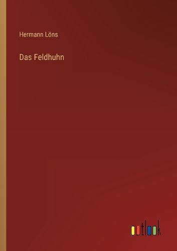 Cover image for Das Feldhuhn
