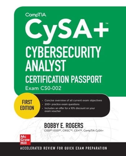 Cover image for CompTIA CySA+ Cybersecurity Analyst Certification Passport (Exam CS0-002)