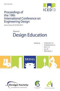 Cover image for Proceedings of ICED13 Volume 8: Design Education