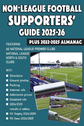 Cover image for Non-League Football Supporters' Guide 2025-26 + 2022-2025 Almanac