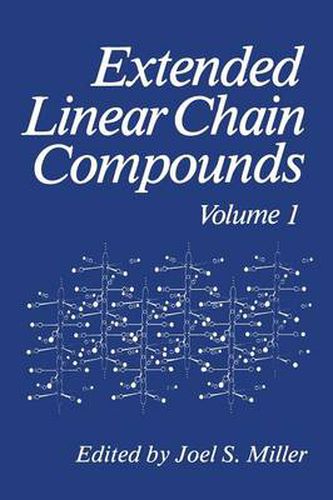 Cover image for Extended Linear Chain Compounds: Volume 1