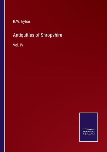 Cover image for Antiquities of Shropshire