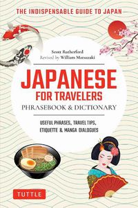 Cover image for Japanese for Travelers Phrasebook & Dictionary