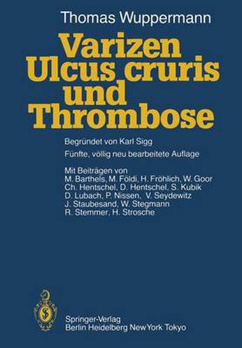 Varizen, Ulcus Cruris und Thrombose