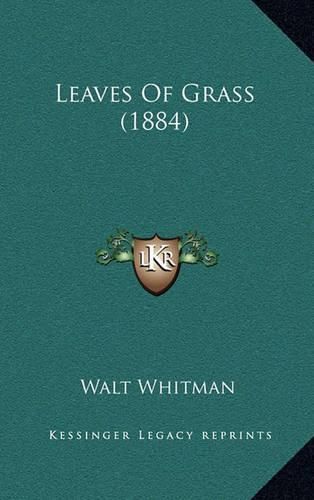 Cover image for Leaves of Grass (1884)