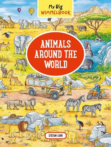 Cover image for My Big Wimmelbook   Animals Around the World