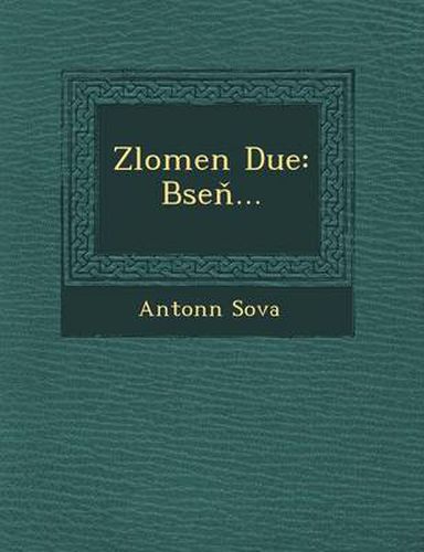 Cover image for Zlomen Du E: B Se ...