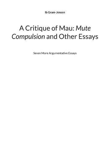 Cover image for A Critique of Mau