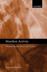 Cover image for Manifest Activity: Thomas Reid's Theory of Action