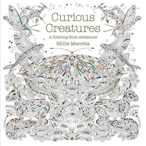 Cover image for Curious Creatures: A Coloring Book Adventure
