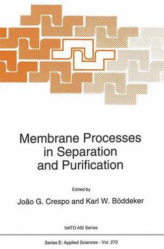 Cover image for Membrane Processes in Separation and Purification