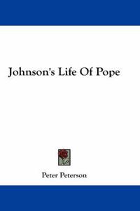 Cover image for Johnson's Life of Pope