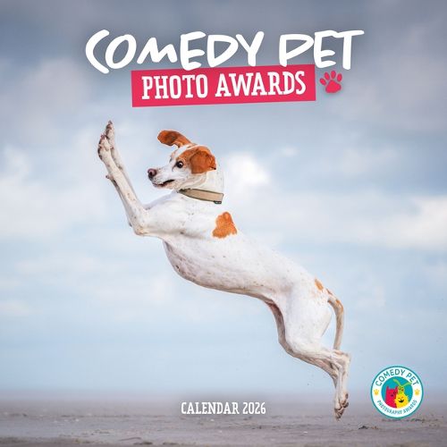 Cover image for 2026 Comedy Pet Photography Awards Wall Calendar