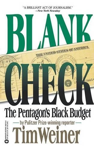 Cover image for Blank Check: The Pentagon's Black Budget