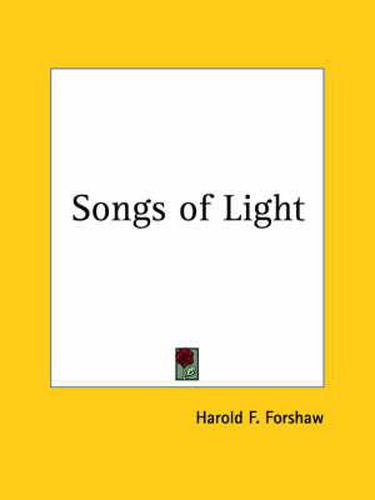 Cover image for Songs of Light