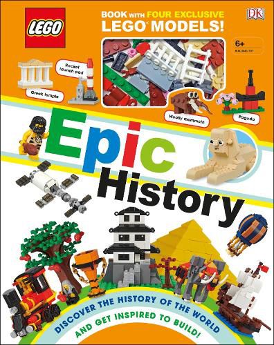 Cover image for LEGO Epic History: Includes Four Exclusive LEGO Mini Models