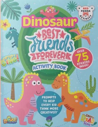 Cover image for Dinosaur Best Friends Forever Activity Book