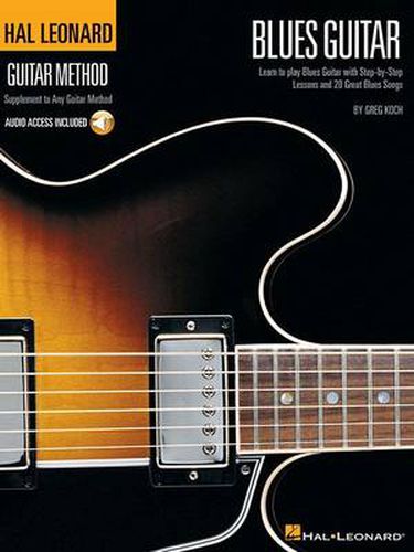 Cover image for Hal Leonard Guitar Method: Blues Guitar