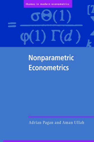 Cover image for Nonparametric Econometrics