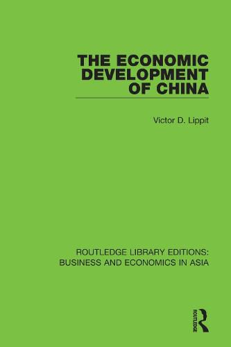 Cover image for The Economic Development of China