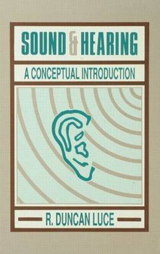 Cover image for Sound & Hearing: A Conceptual Introduction