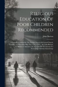 Cover image for Religious Education Of Poor Children Recommended