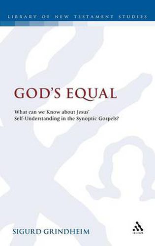 Cover image for God's Equal: What Can We Know About Jesus' Self-Understanding?