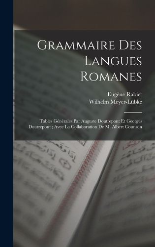 Cover image for Grammaire Des Langues Romanes