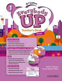 Cover image for Everybody Up: Level 1: Teacher's Book Pack with DVD, Online Practice and Teacher's Resource Center CD-ROM: Linking your classroom to the wider world