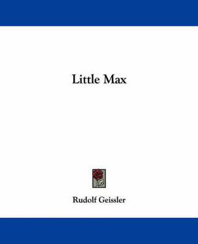 Cover image for Little Max