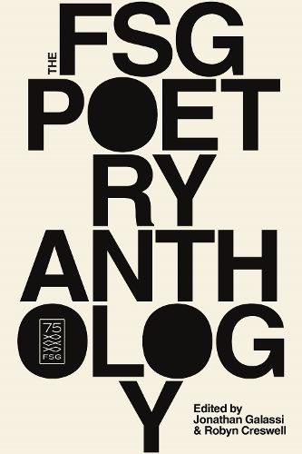 The FSG Poetry Anthology