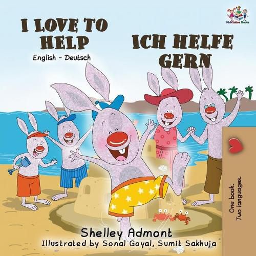 I Love to Help Ich helfe gern: English German Bilingual Book