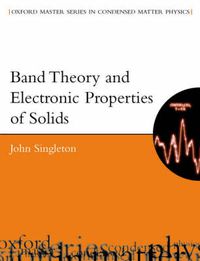 Cover image for Band Theory and Electronic Properties of Solids