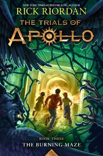 Cover image for The Trials of Apollo: The Burning Maze