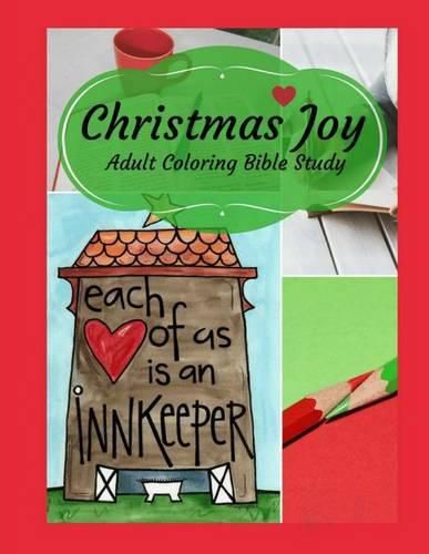 Cover image for Adult Coloring Bible Study: Christmas Joy