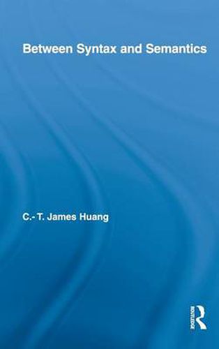Cover image for Between Syntax and Semantics