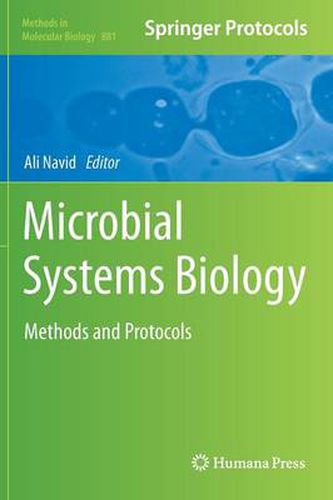 Cover image for Microbial Systems Biology: Methods and Protocols