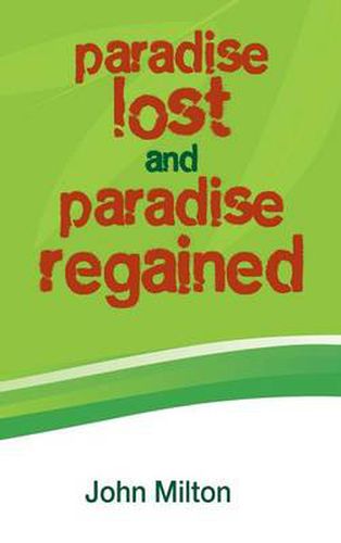 Cover image for Paradise Lost and Paradise Regained