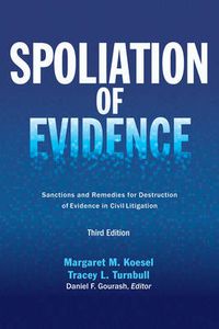 Cover image for Spoliation of Evidence: Sanctions and Remedies for Destruction of Evidence in Civil Litigation