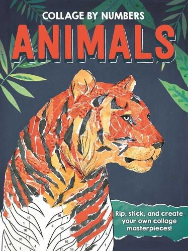 Cover image for Collage by Numbers: Animals