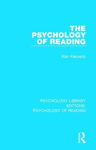 Cover image for The Psychology of Reading