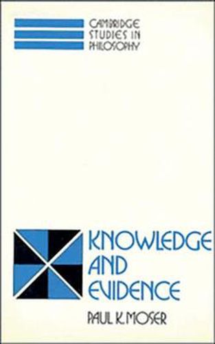 Cover image for Knowledge and Evidence