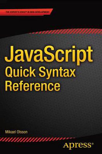 Cover image for JavaScript Quick Syntax Reference