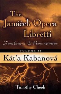 Cover image for Kat'a Kabanova: Translations and Pronunciation