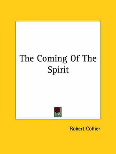 Cover image for The Coming of the Spirit