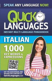 Cover image for Quick Languages - English-Italian Phrasebook / Frasario inglese-italiano